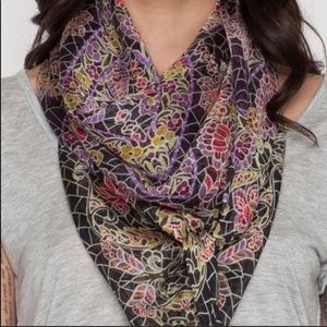 Johnny Was silk scarf